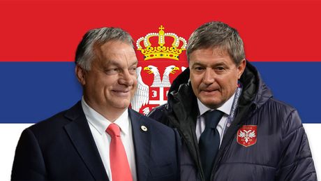 Viktor Orban i Dragan Stojković Piksi