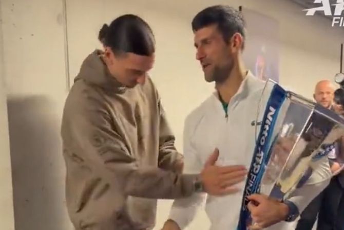 Novak Đoković, Zlatan Ibrahimović