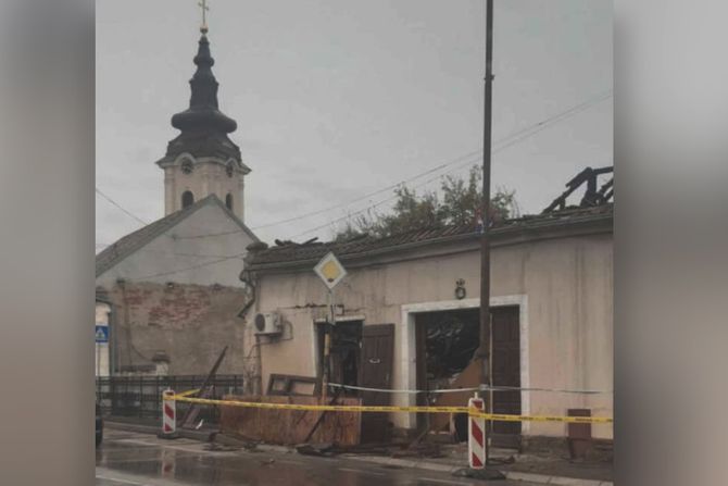 Vršac, svešteniku izgorela kuća