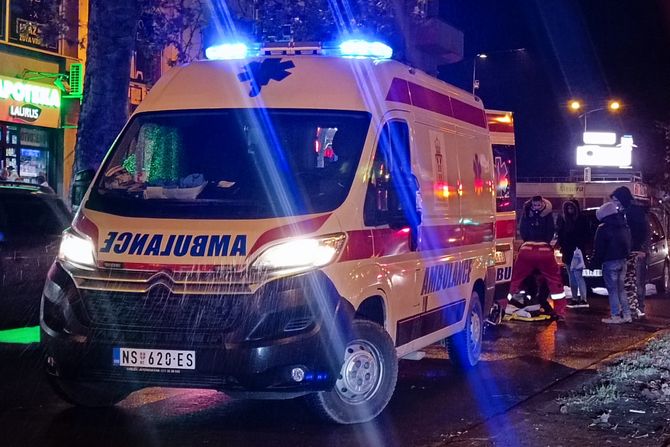 Saobraćajna nesreća pešak Futoška ulica Novi Sad Hitna pomoć