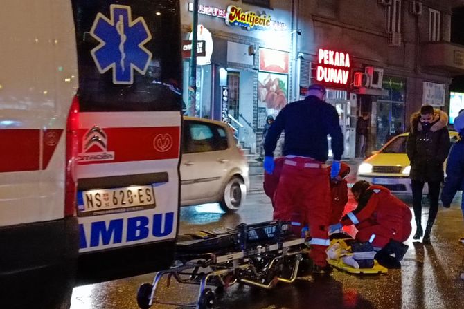 Saobraćajna nesreća pešak Futoška ulica Novi Sad Hitna pomoć