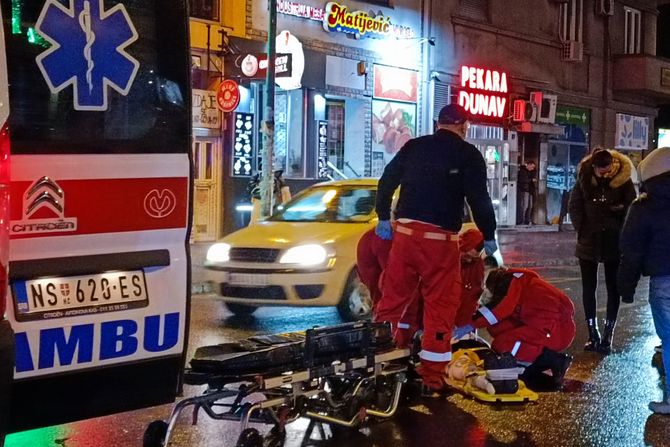 Saobraćajna nesreća pešak Futoška ulica Novi Sad Hitna pomoć