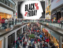 Crni petak, tržni centar, gužva, prodavnica