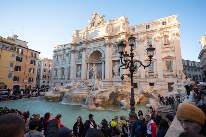 Fontana di Trevi Rim