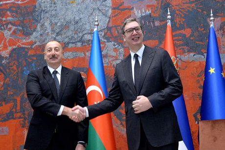 Predsednik Azerbejdžana, sastanak, Aleksandar Vučić, Ilham Alijev