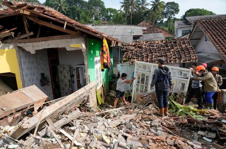 Indonezija, zemljotres