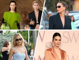 Lily Rose Depp, Kendall Jenner, Hailey Bieber,  Bela Hadid i Gigi Điđi Hadid