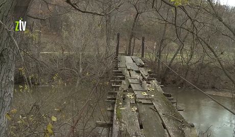 Viseći most, most, Zaječar, određen za rušenje, nebezbedan most