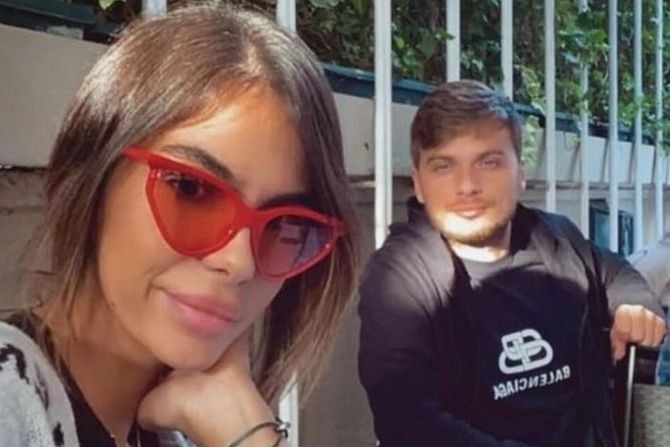 Adem Ljajić sa izabranicom Bubom Adem Ljajić sa izabranicom Bubom