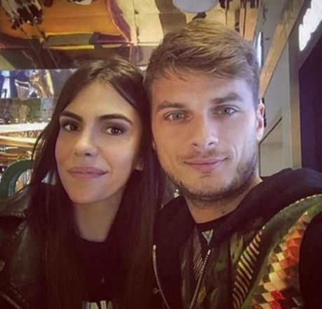 Adem Ljajić sa izabranicom Bubom Adem Ljajić sa izabranicom Bubom