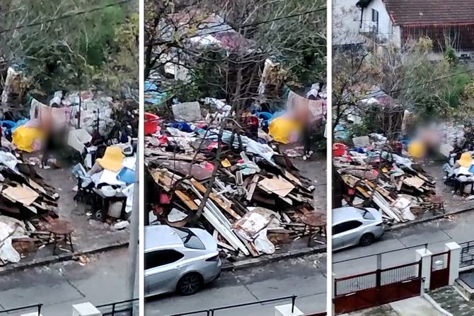 Divlja deponija, centar Beograd, Zvezdara Divlja deponija, centar Beograd, Zvezdara