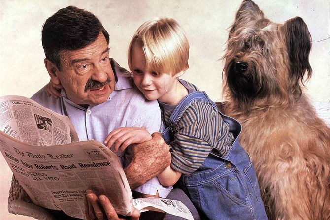 Dennis The Menace Walter Matthau, Mason Gamble