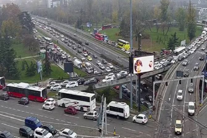 Gužva Autokomanda autoput