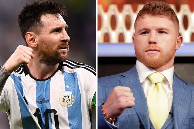 Lionel Messi, Canelo lvarez