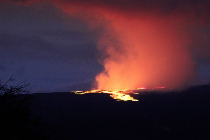 Erupcija vulkana na Havajima, Mauna Loa