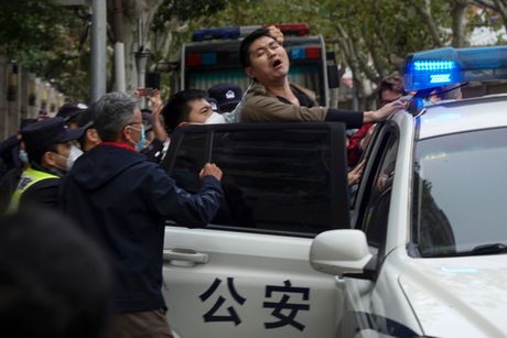 Kina protest Peking Šangaj