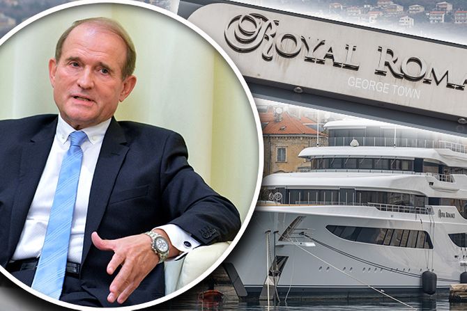 Viktor Medvedčuk Viktor Medvedcuk jahta yacht The Royal Romance