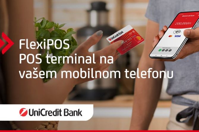 UniCredit banka Flexi pos