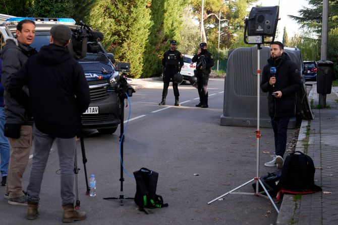 Španija španska policija pretnje bomba ukrajinska ambasada Madrid