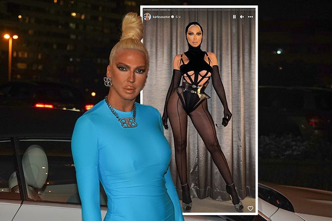 INTIMNA REGIJA SEVA LI SEVA: Jelena Karleuša platila korset gotovo 700  EVRA, a ispod njega se vidi SVE