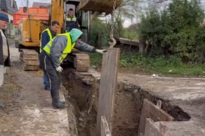 Kumodraž, radovi kanalizacija Kumodraž, radovi kanalizacija