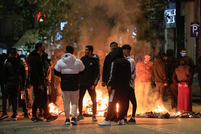 Sukob demonstranata i policije u Solunu