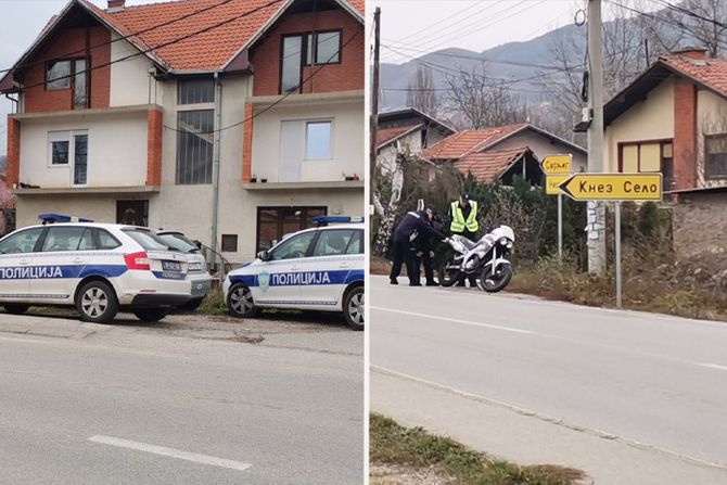 Povređen policajac, Niš