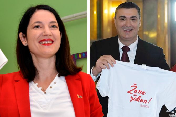 Jelena Trivić, Rade Basta, Žene su Zakon