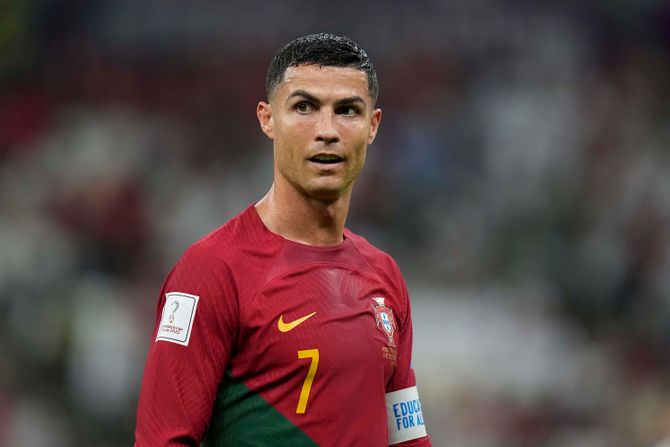 Kristijano Ronaldo Cristiano Ronaldo Portugalija Švajcarska Svetsko fudbalsko prvenstvo Katar 2022