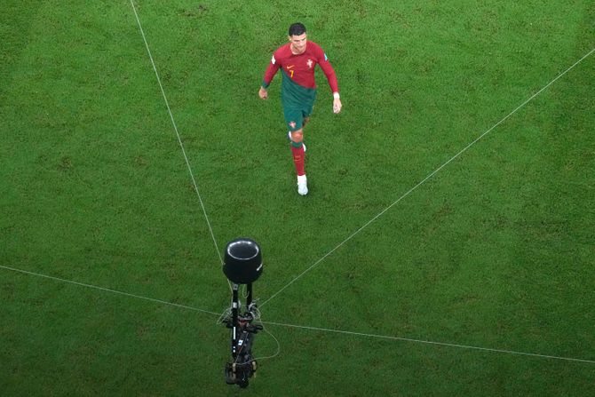 Kristijano Ronaldo Cristiano Ronaldo Portugalija Švajcarska Svetsko fudbalsko prvenstvo Katar 2022