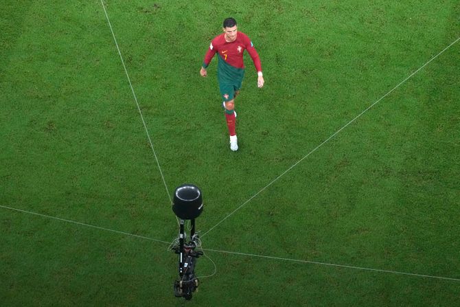 Kristijano Ronaldo Cristiano Ronaldo Portugalija Švajcarska Svetsko fudbalsko prvenstvo Katar 2022 Kristijano Ronaldo Cristiano Ronaldo Portugalija Švajcarska Svetsko fudbalsko prvenstvo Katar 2022
