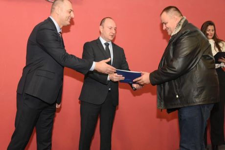 Gradonačelnik Novog Sada Milan Đurić, dodela subvencija