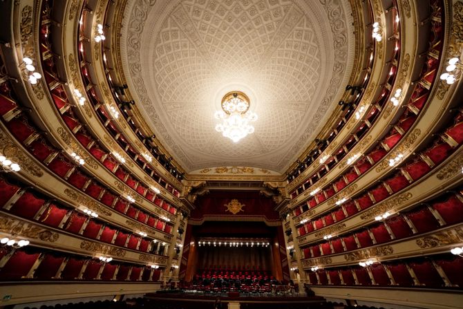 Milano Teatro alla Scala Milanska skala premijera Boris Godunov