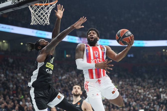 KK Partizan - KK Crvena zvezda, Evroliga