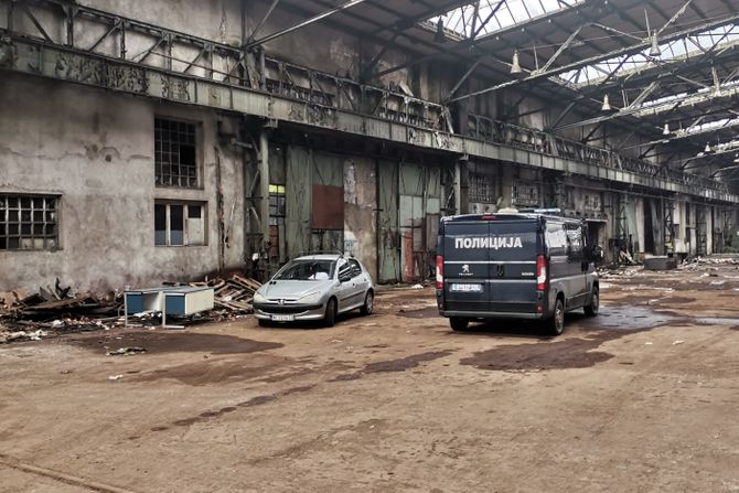 Muškarac pao sa zgrade, mašinska industrija Niš