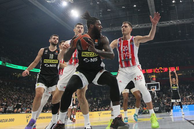 KK Partizan - KK Crvena zvezda, Evroliga