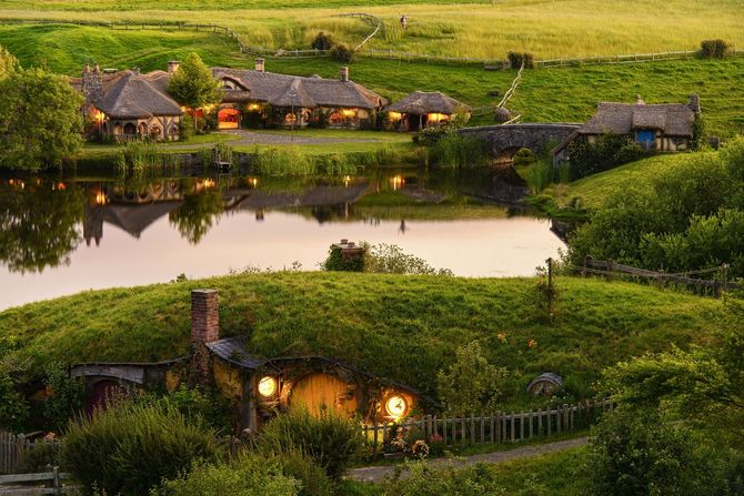 Matamata, Waikato, New Zealand, Lord of the Rings, Hobbits, Hobiti