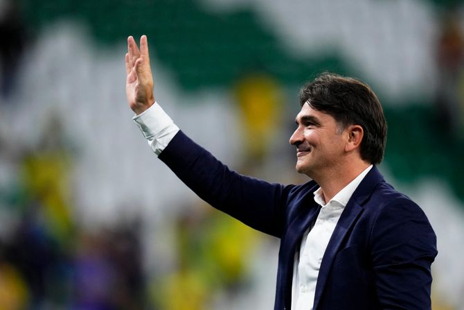 Fudbal Svetsko prvetstvo SP Katar Hrvatska - Brazil, Zlatko Dalić