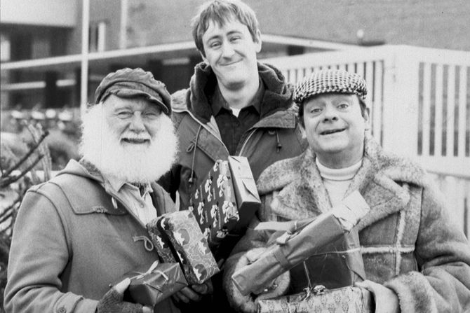 David Jason,  Nicholas Lyndhurst, Rodney, Del Boy, Mućke David Jason,  Nicholas Lyndhurst, Rodney, Del Boy, Mućke