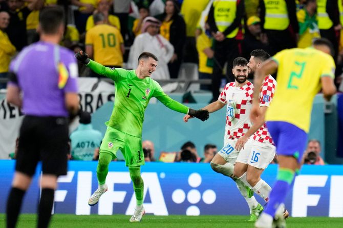 Fudbal Svetsko prvetstvo SP Katar Hrvatska - Brazil fudbalska reprezentacija Hrvatske, Dominik Livaković