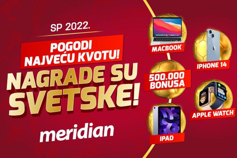 IGRAJ SUPER LIGU! Najveće kvote te čekaju u Meridianu, a poseban