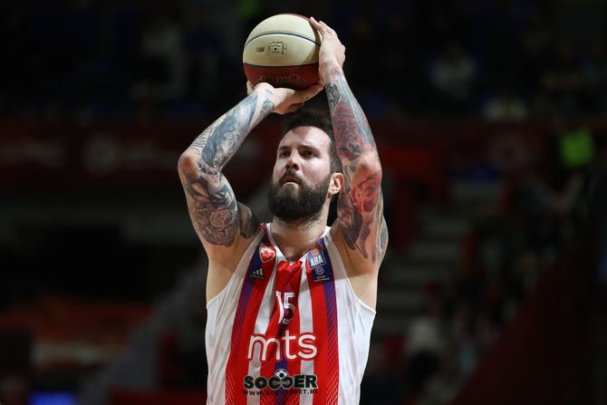 KK Crvena zvezda - KK Mornar Miroslav Raduljica