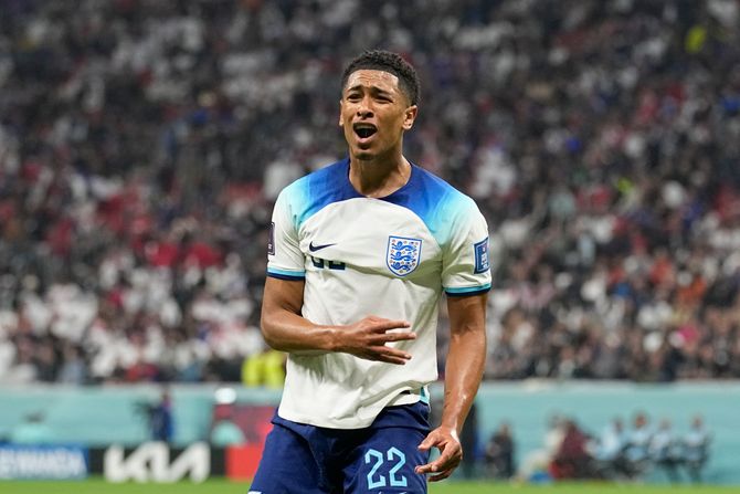 Svetsko prvenstvo SP Katar Engleska - Francuska Džud Belingem Svetsko prvenstvo SP Katar Engleska - Francuska Džud Belingem