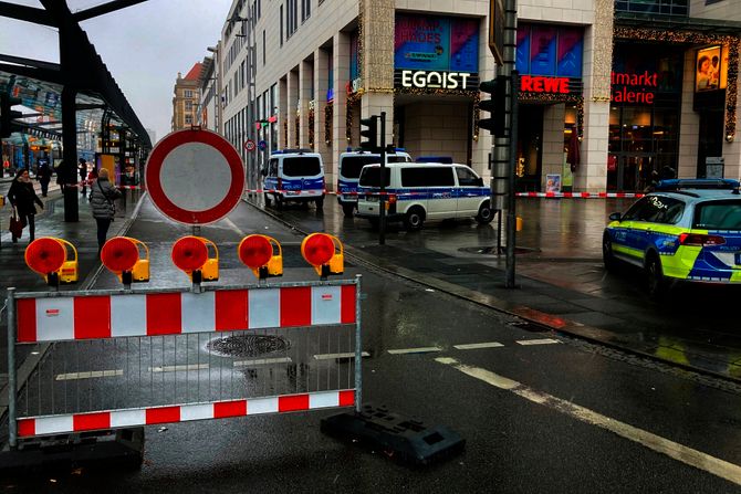 Drezden Nemačka talačka kriza tržni centar