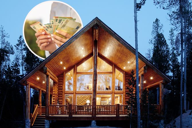 Moderna kuća planina na planini evri Moderna kuća planina na planini evri