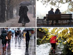 Vreme sneg susnežica sunce kiša mraz Kalemegdan vremenska prognoza