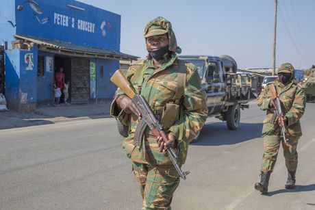 Afrika Zambija Lusaka vojska