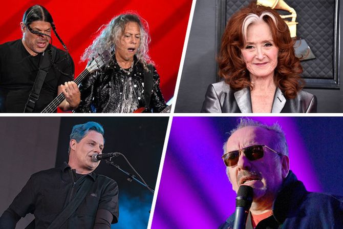 Elvis Costello Bonnie Raitt Metallica John Anthony White