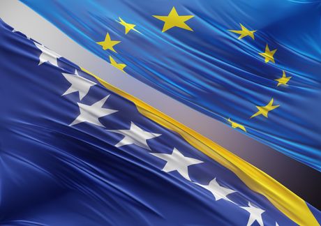 Bosna i Hercegovina Evropska unija , Bosanska zastava