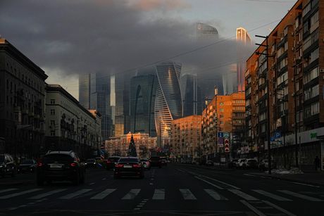 Moskva Rusija grad Nova godina